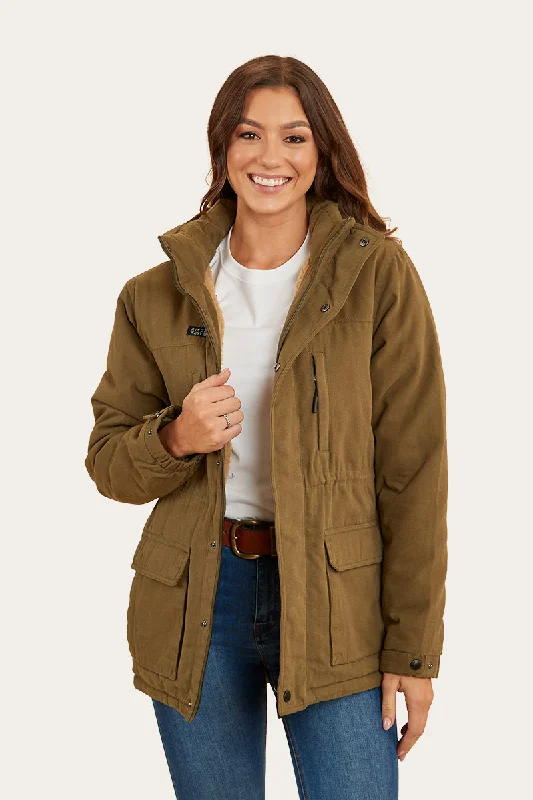 Hadley Womens Jacket - Military Green