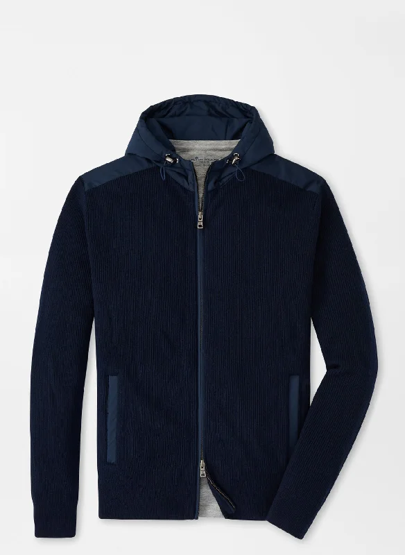 HOLDRIDGE HYBRID FULL-ZIP CARDIGAN