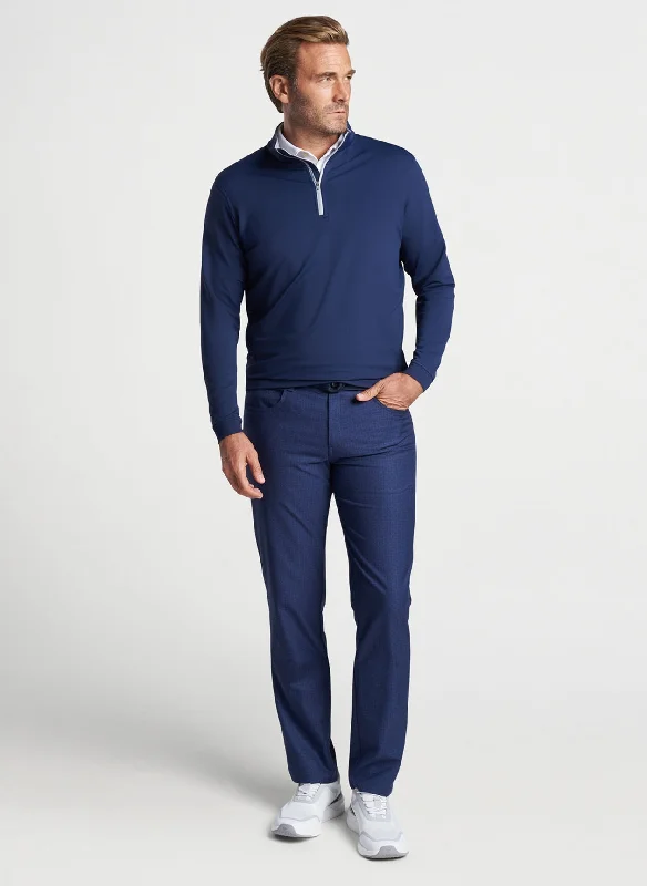 PERTH STRETCH LOOP TERY 1/4ZIP