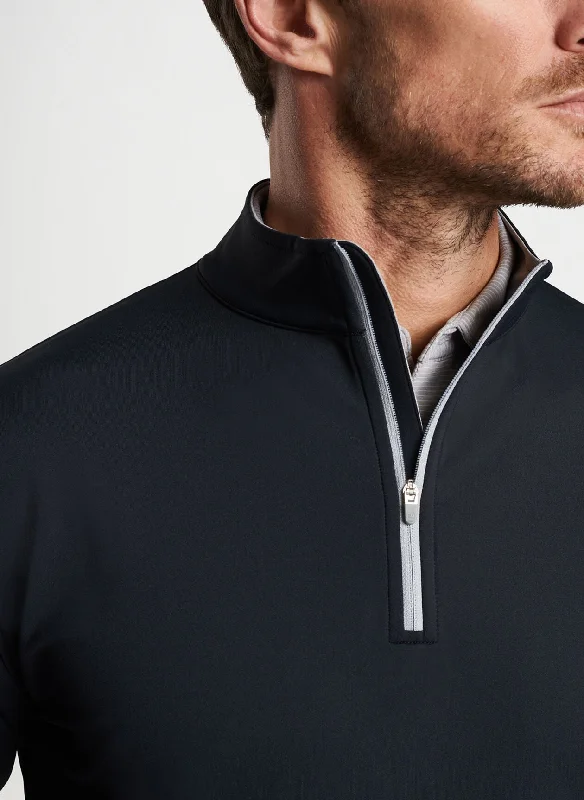 PERTH STRETCH LOOP TERY 1/4ZIP