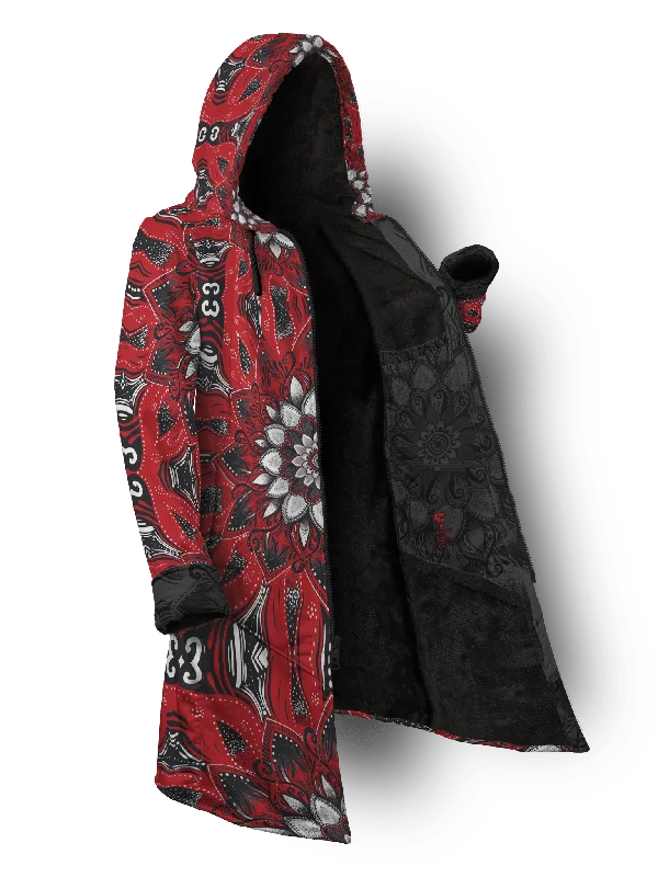 Rosebud Red Cyber Hooder Cloak