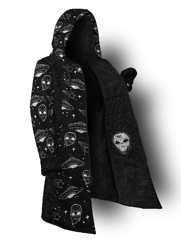 Space Drip (Blackout) Cyber Hooder Cloak