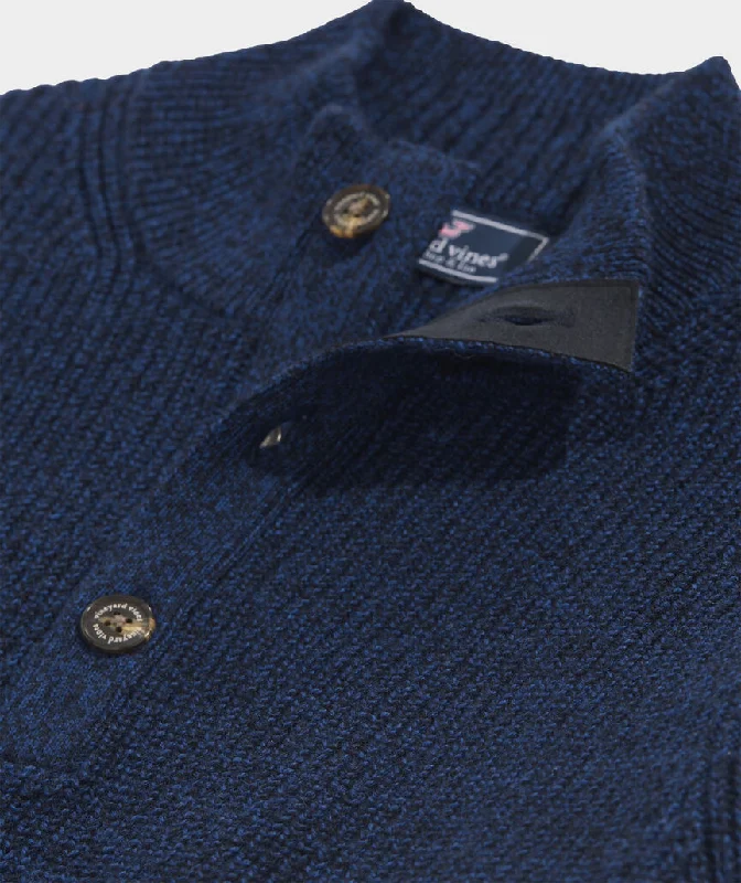 Vineyard Vines Men's Oysterman Sweater - Nautical Navy