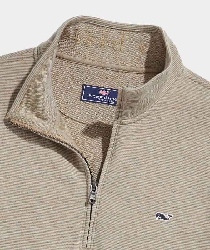 Vineyard Vines Men's Saltwater Quarter-Zip - Officer Khaki