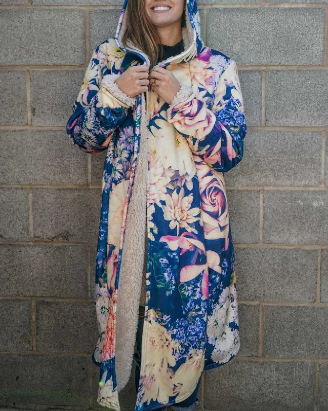 Vintage Flowers Dream Cloak