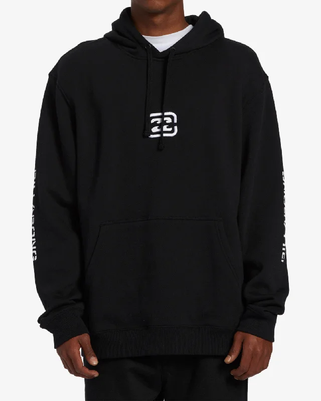 Bracket Pullover Sweatshirt - Black