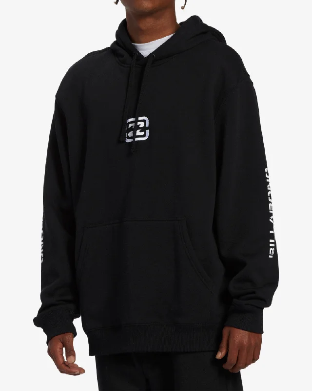 Bracket Pullover Sweatshirt - Black