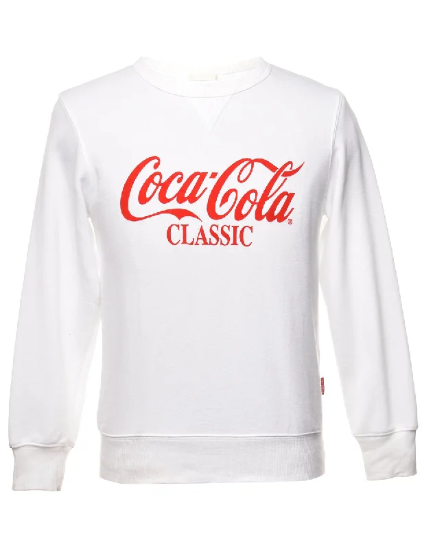 Coca Cola Printed Sweatshirt - S