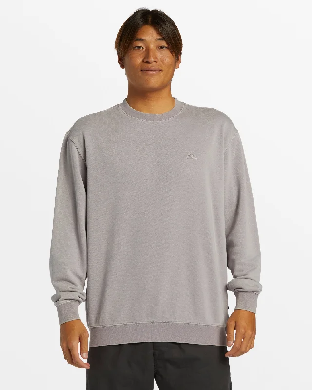 Salt Water Crew Neck Sweatshirt - Minimal Gray