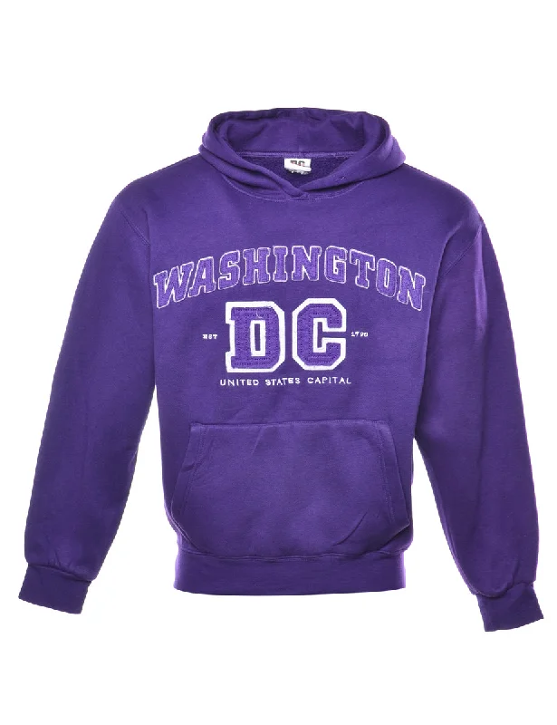 Washington Printed Hoodie - M