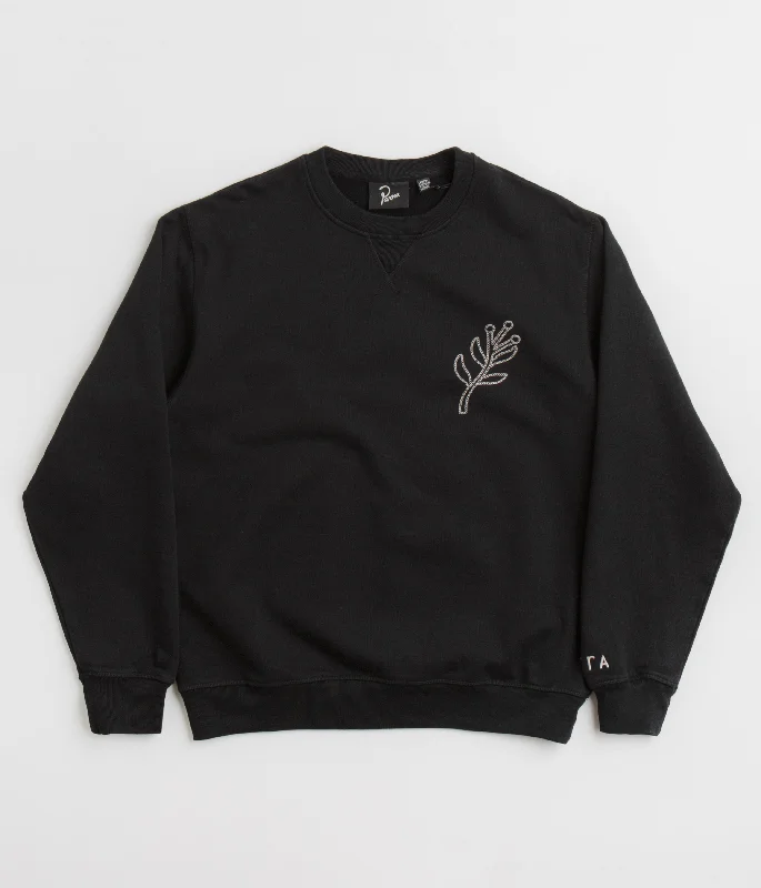 by Parra Duck Attack Crewneck Sweatshirt - Black