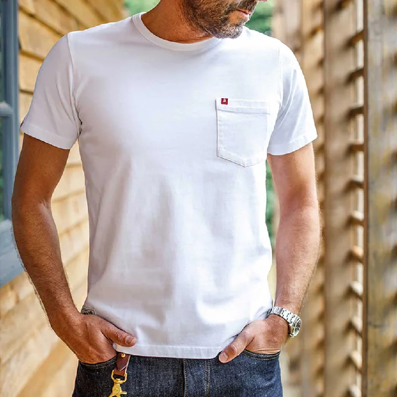 Classic White V-Neck T-Shirt