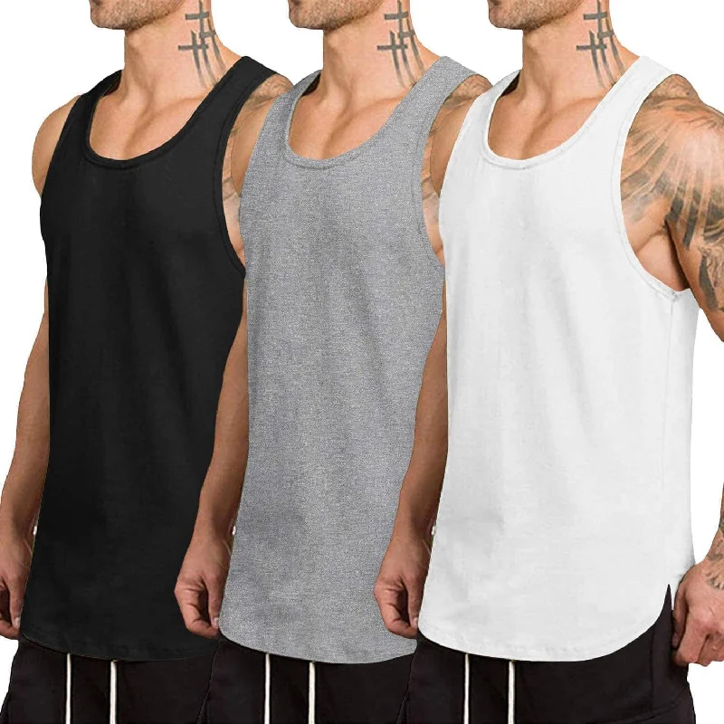 3-Pack Quick Dry Gym Vest (US Only)