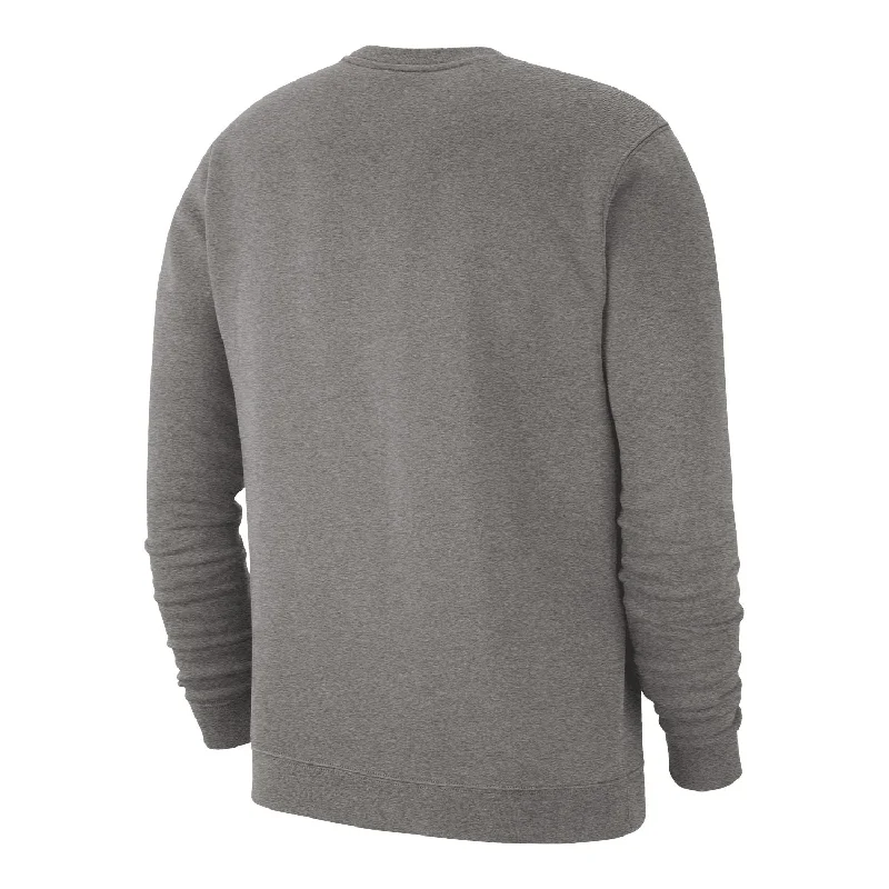 Ohio State Buckeyes Nike Club Fleece Gray Crewneck Sweatshirt