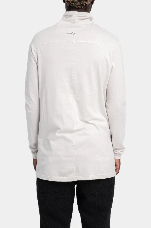 Raglan LS turtleneck T-Shirt, Off White