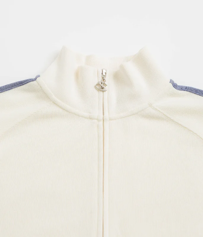 Yardsale Woven Phantasy Full-Zip Sweatshirt - Cream