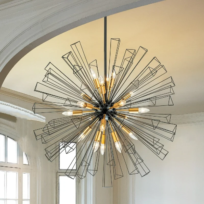 LED Chandeliers for Energy - Efficient LightingLED Chandeliers for Energy - Efficient Lighting18-Light Mid-Century Modern Metal Oversized Sputnik Pendant Geometric Firework Starburst Globe Chandelier LED Chandeliers for Energy - Efficient LightingLED Chandeliers for Energy - Efficient Lighting18-Light Mid-Century Modern Metal Oversized Sputnik Pendant Geometric Firework Starburst Globe Chandelier