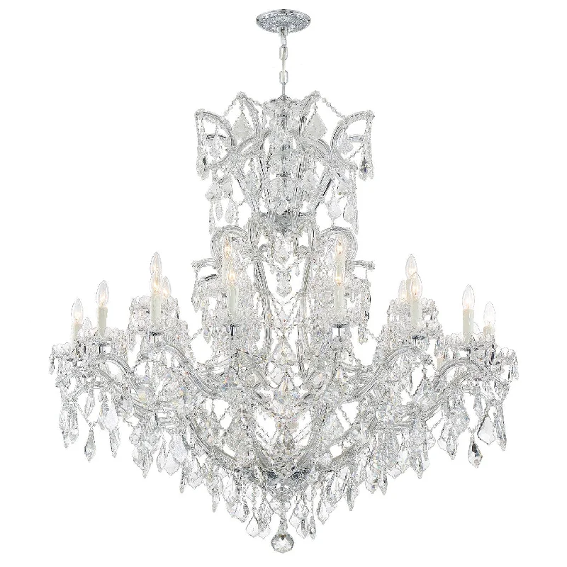 Chandeliers with Venetian Glass for a Luxurious LookChandeliers with Venetian Glass for a Luxurious LookMaria Theresa 25 Light Hand Cut Crystal Polished Chrome Chandelier Chandeliers with Venetian Glass for a Luxurious LookChandeliers with Venetian Glass for a Luxurious LookMaria Theresa 25 Light Hand Cut Crystal Polished Chrome Chandelier
