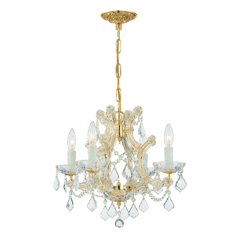 Rustic Wood Chandeliers for Country - Style HousesRustic Wood Chandeliers for Country - Style HousesMaria Theresa 4 Light Spectra Crystal Gold Mini Chandelier Rustic Wood Chandeliers for Country - Style HousesRustic Wood Chandeliers for Country - Style HousesMaria Theresa 4 Light Spectra Crystal Gold Mini Chandelier