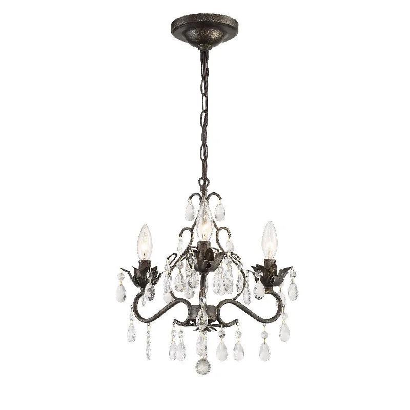 Art Deco Chandeliers for a Retro - Glam LookArt Deco Chandeliers for a Retro - Glam LookParis Market 3 Light Spectra Crystal English Bronze Mini Chandelier Art Deco Chandeliers for a Retro - Glam LookArt Deco Chandeliers for a Retro - Glam LookParis Market 3 Light Spectra Crystal English Bronze Mini Chandelier