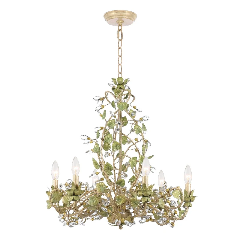 Chandeliers with Colored Glass for a Splash of ColorChandeliers with Colored Glass for a Splash of ColorJosie 6 Light Champagne Green Tea Chandelier Chandeliers with Colored Glass for a Splash of ColorChandeliers with Colored Glass for a Splash of ColorJosie 6 Light Champagne Green Tea Chandelier