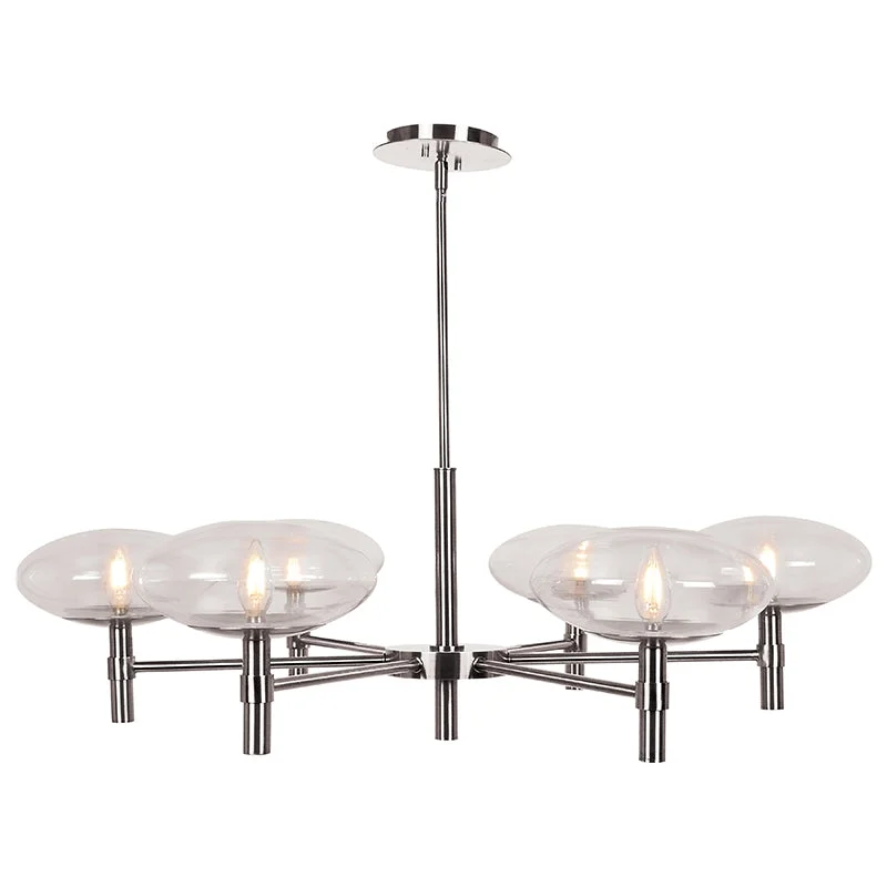 Mid - Century Modern Chandeliers for Vintage AppealMid - Century Modern Chandeliers for Vintage AppealAccess 52093 Grand 6-lt LED Round Chandelier Mid - Century Modern Chandeliers for Vintage AppealMid - Century Modern Chandeliers for Vintage AppealAccess 52093 Grand 6-lt LED Round Chandelier