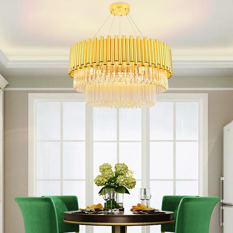 Large Chandeliers for Grand Halls and FoyersLarge Chandeliers for Grand Halls and FoyersVintage Brass Metal Chandelier with Crystal Block, Round Shade Pendant Lamp - Multi-Light Large Chandeliers for Grand Halls and FoyersLarge Chandeliers for Grand Halls and FoyersVintage Brass Metal Chandelier with Crystal Block, Round Shade Pendant Lamp - Multi-Light