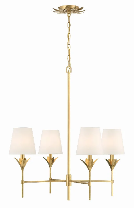 Chandeliers with Metal Frames in Copper FinishChandeliers with Metal Frames in Copper FinishBroche Chandelier