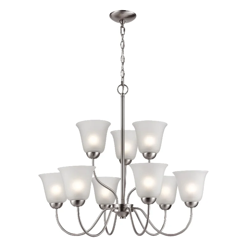 Chandeliers with Metal Frames in Gold FinishChandeliers with Metal Frames in Gold FinishConway 26" Wide 9-Light Chandelier Chandeliers with Metal Frames in Gold FinishChandeliers with Metal Frames in Gold FinishConway 26" Wide 9-Light Chandelier