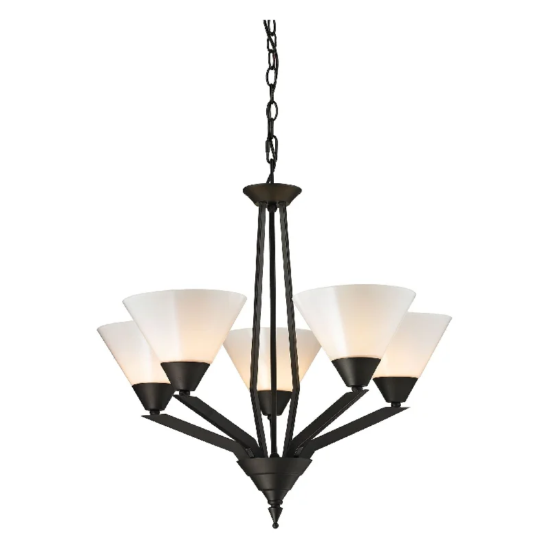 Chandeliers with Venetian Glass for a Luxurious LookChandeliers with Venetian Glass for a Luxurious LookTribecca 5-Light Chandelier
