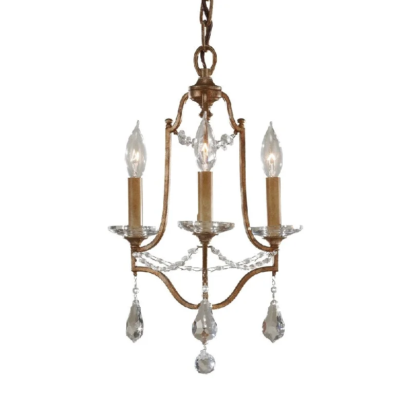 Bohemian - Style Beaded Chandeliers for Eclectic DecorBohemian - Style Beaded Chandeliers for Eclectic DecorFeiss Valentina 3 Light Oxidized Bronze Chandelier Bohemian - Style Beaded Chandeliers for Eclectic DecorBohemian - Style Beaded Chandeliers for Eclectic DecorFeiss Valentina 3 Light Oxidized Bronze Chandelier
