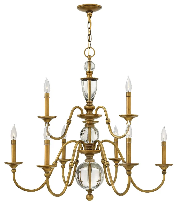 Large Chandeliers for Grand Halls and FoyersLarge Chandeliers for Grand Halls and FoyersHinkley Eleanor 4958HB Chandelier Light - Heritage Brass Large Chandeliers for Grand Halls and FoyersLarge Chandeliers for Grand Halls and FoyersHinkley Eleanor 4958HB Chandelier Light - Heritage Brass
