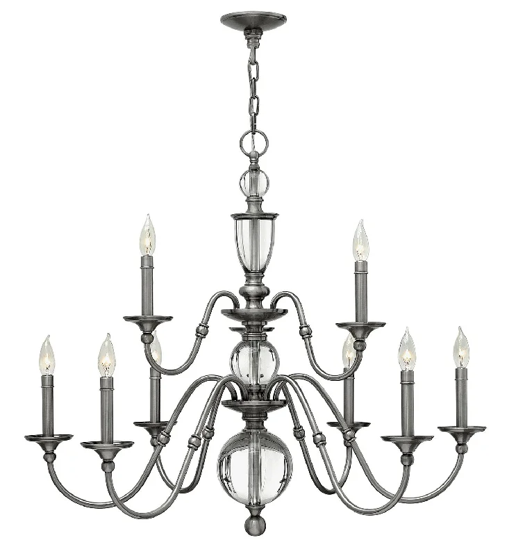 Chandeliers for Low Ceilings to Avoid OvercrowdingChandeliers for Low Ceilings to Avoid OvercrowdingHinkley Eleanor 4958PL Chandelier Light - Polished Antique Nickel Chandeliers for Low Ceilings to Avoid OvercrowdingChandeliers for Low Ceilings to Avoid OvercrowdingHinkley Eleanor 4958PL Chandelier Light - Polished Antique Nickel