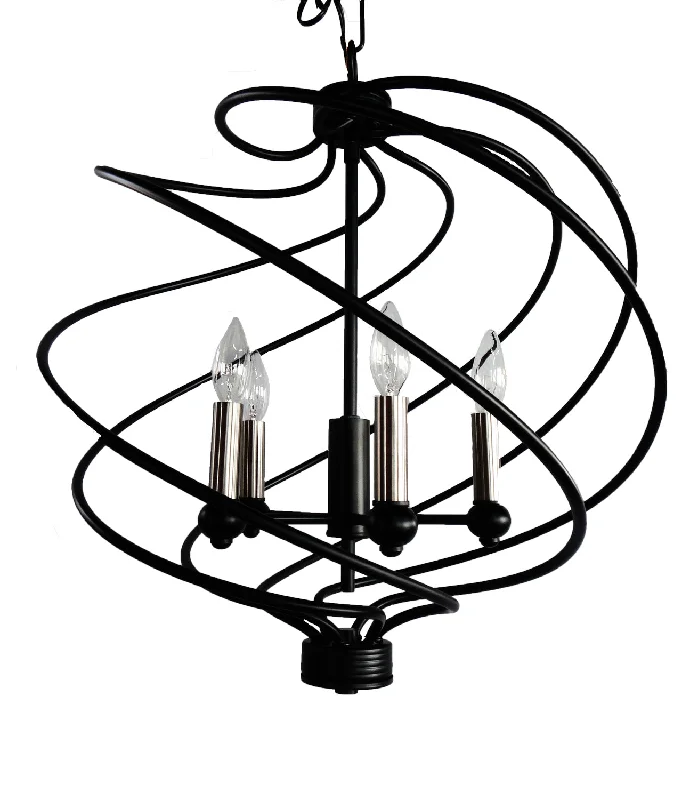 Chandeliers for Living Rooms to Create a Focal PointChandeliers for Living Rooms to Create a Focal PointHOMEnhancements Vivio 7-70142 Chandelier Light - Matte Black