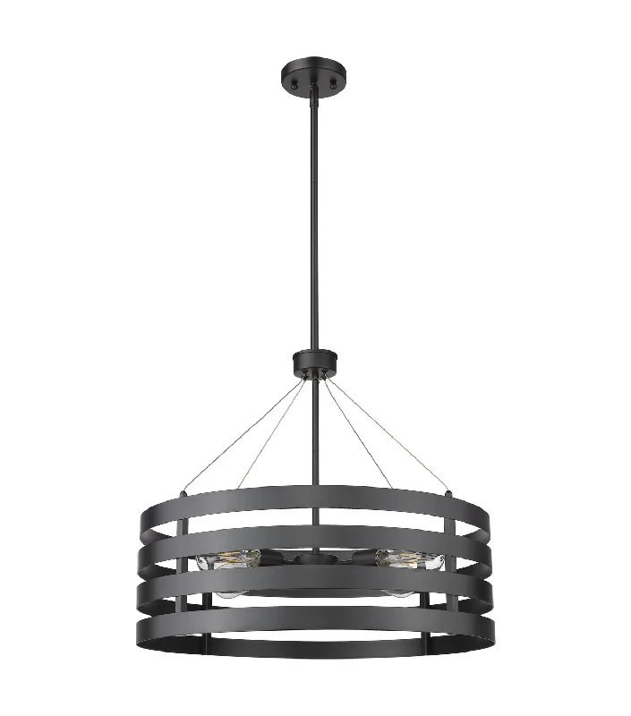 Chandeliers with Metal Frames in Black FinishChandeliers with Metal Frames in Black FinishHOMEnhancements Vivio 7-70253 Chandelier Light - Matte Black Chandeliers with Metal Frames in Black FinishChandeliers with Metal Frames in Black FinishHOMEnhancements Vivio 7-70253 Chandelier Light - Matte Black