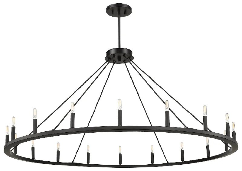 Chandeliers with Adjustable Height for Custom InstallationChandeliers with Adjustable Height for Custom InstallationHOMEnhancements BAR BAR-CH18-60-MB(E12) Chandelier Light - Matte Black Chandeliers with Adjustable Height for Custom InstallationChandeliers with Adjustable Height for Custom InstallationHOMEnhancements BAR BAR-CH18-60-MB(E12) Chandelier Light - Matte Black