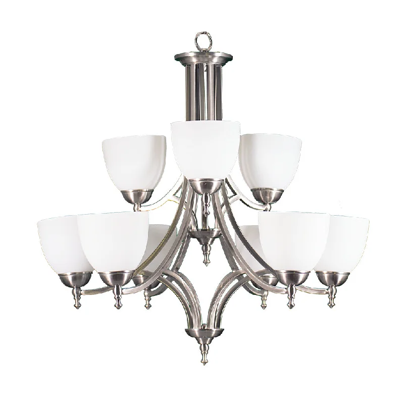 Chandeliers for Living Rooms to Create a Focal PointChandeliers for Living Rooms to Create a Focal PointHOMEnhancements Dallas CH-149WH-NK Chandelier Light - Brushed Nickel Chandeliers for Living Rooms to Create a Focal PointChandeliers for Living Rooms to Create a Focal PointHOMEnhancements Dallas CH-149WH-NK Chandelier Light - Brushed Nickel