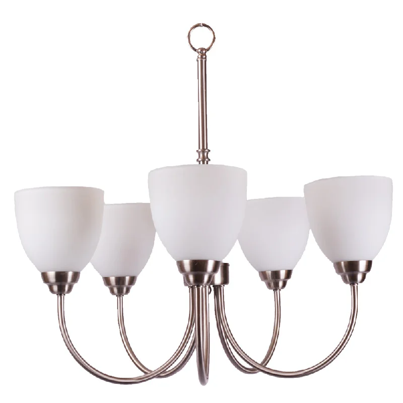Chandeliers with Adjustable Height for Custom InstallationChandeliers with Adjustable Height for Custom InstallationHOMEnhancements Laredo LE-CH5WH-NK Chandelier Light - Brushed Nickel Chandeliers with Adjustable Height for Custom InstallationChandeliers with Adjustable Height for Custom InstallationHOMEnhancements Laredo LE-CH5WH-NK Chandelier Light - Brushed Nickel