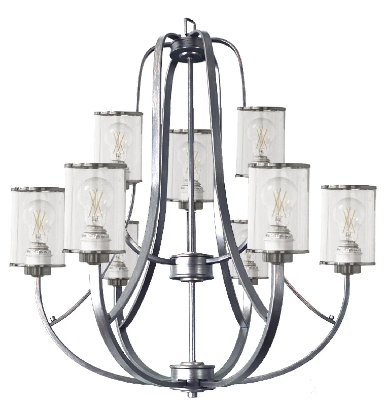 Chandeliers with Candle - Style Bulbs for a Classic AestheticChandeliers with Candle - Style Bulbs for a Classic AestheticHOMEnhancements Lexington LX-CH9(CLR)-NK Chandelier Light - Brushed Nickel Chandeliers with Candle - Style Bulbs for a Classic AestheticChandeliers with Candle - Style Bulbs for a Classic AestheticHOMEnhancements Lexington LX-CH9(CLR)-NK Chandelier Light - Brushed Nickel