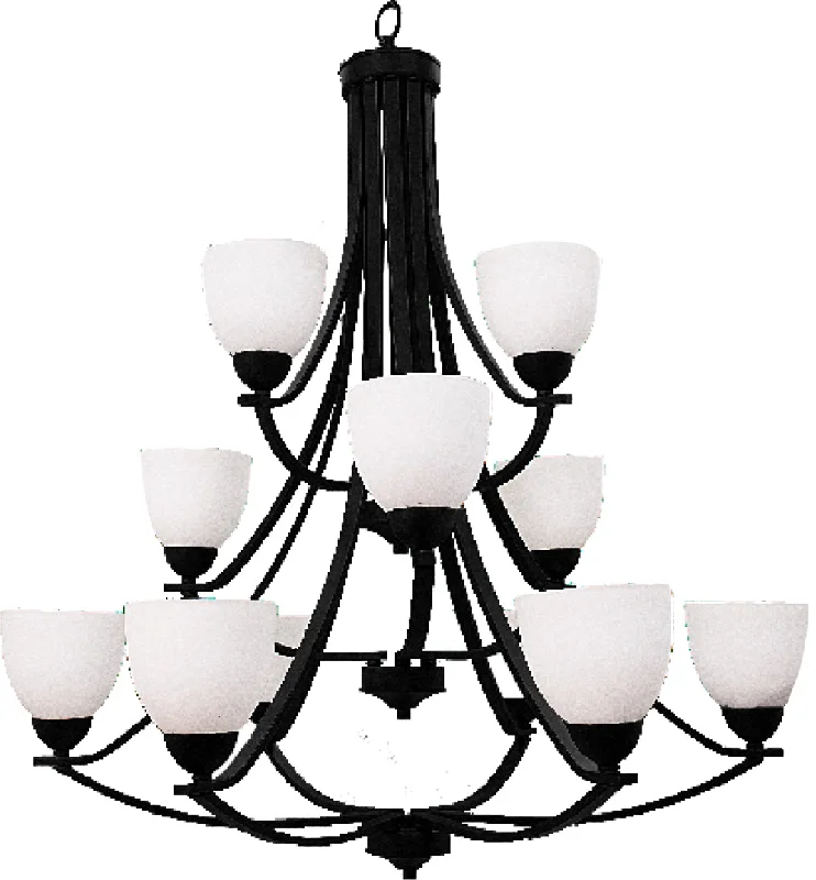 Chandeliers with Colored Glass for a Splash of ColorChandeliers with Colored Glass for a Splash of ColorHOMEnhancements Victoria VIC-CH12(WH)-MB Chandelier Light - Matte Black Chandeliers with Colored Glass for a Splash of ColorChandeliers with Colored Glass for a Splash of ColorHOMEnhancements Victoria VIC-CH12(WH)-MB Chandelier Light - Matte Black