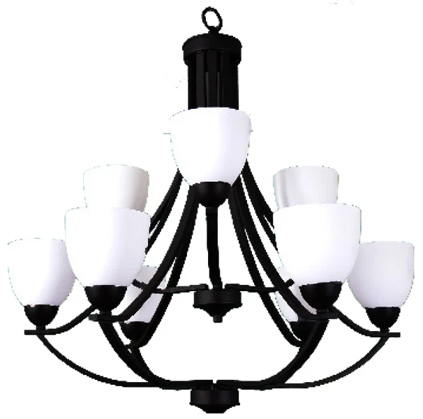 Industrial Iron Chandeliers for Loft - Inspired SpacesIndustrial Iron Chandeliers for Loft - Inspired SpacesHOMEnhancements Victoria VIC-CH9(WH)-MB Chandelier Light - Matte Black Industrial Iron Chandeliers for Loft - Inspired SpacesIndustrial Iron Chandeliers for Loft - Inspired SpacesHOMEnhancements Victoria VIC-CH9(WH)-MB Chandelier Light - Matte Black