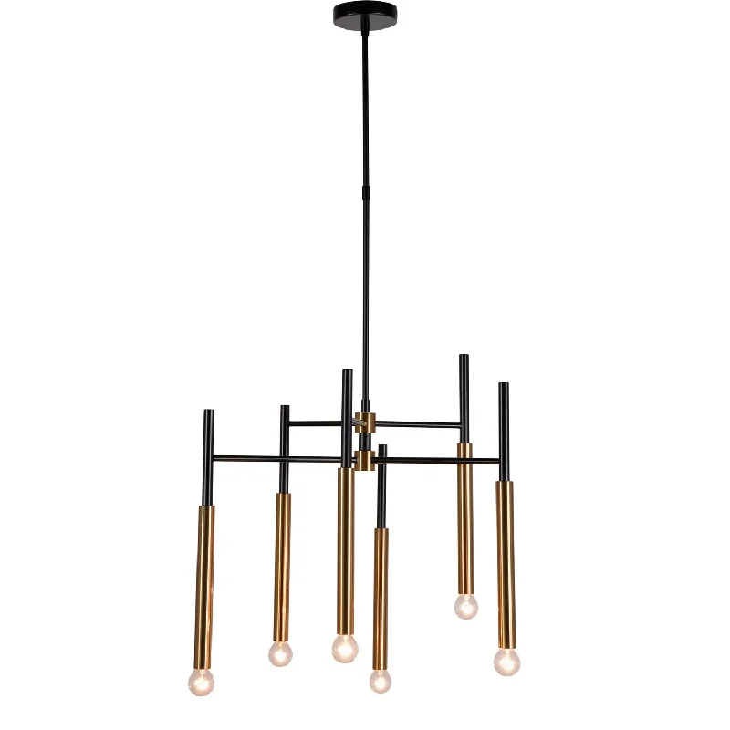 Large Chandeliers for Grand Halls and FoyersLarge Chandeliers for Grand Halls and FoyersKanova & Co. Pombia KCH0129-6 Chandelier Light - Matte Black & Warm Brass Large Chandeliers for Grand Halls and FoyersLarge Chandeliers for Grand Halls and FoyersKanova & Co. Pombia KCH0129-6 Chandelier Light - Matte Black & Warm Brass