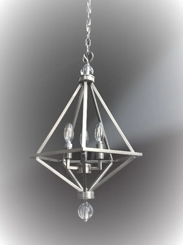 Chandeliers with Frosted Glass for a Softer Light DiffusionChandeliers with Frosted Glass for a Softer Light DiffusionLV-GA703H-PN Chandeliers with Frosted Glass for a Softer Light DiffusionChandeliers with Frosted Glass for a Softer Light DiffusionLV-GA703H-PN