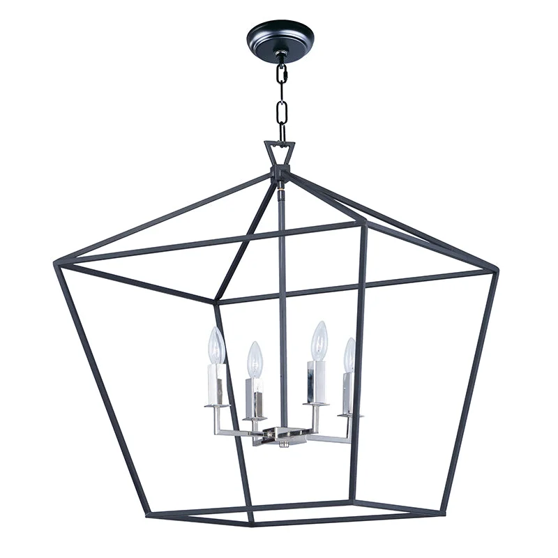 Incandescent Chandeliers for a Warm and Traditional GlowIncandescent Chandeliers for a Warm and Traditional GlowMaxim 25155 Abode 4-lt 25" Chandelier