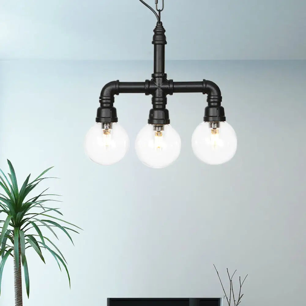 Chandeliers with Venetian Glass for a Luxurious LookChandeliers with Venetian Glass for a Luxurious LookPraecipua - Black Metallic Black Hanging Lighting Piping 3/4 Heads Vintage LED Chandelier Pendant Lamp with Ball Clear Glass Shade for Bar Chandeliers with Venetian Glass for a Luxurious LookChandeliers with Venetian Glass for a Luxurious LookPraecipua - Black Metallic Black Hanging Lighting Piping 3/4 Heads Vintage LED Chandelier Pendant Lamp with Ball Clear Glass Shade for Bar