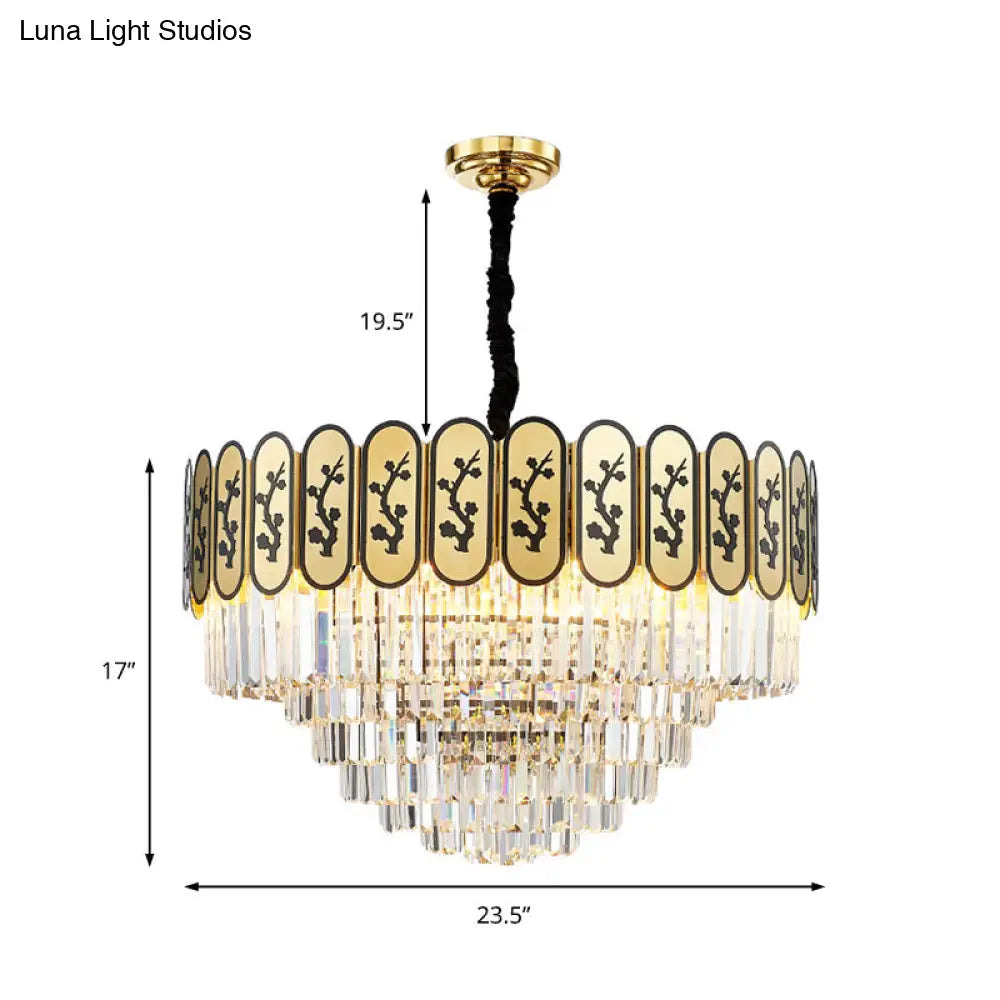 Mini Chandeliers for Adding Charm to Small SpacesMini Chandeliers for Adding Charm to Small SpacesModern Round Chandelier with Flower Pattern, Crystal and Metal Hanging Light for Bedroom - Brass Finish Mini Chandeliers for Adding Charm to Small SpacesMini Chandeliers for Adding Charm to Small SpacesModern Round Chandelier with Flower Pattern, Crystal and Metal Hanging Light for Bedroom - Brass Finish