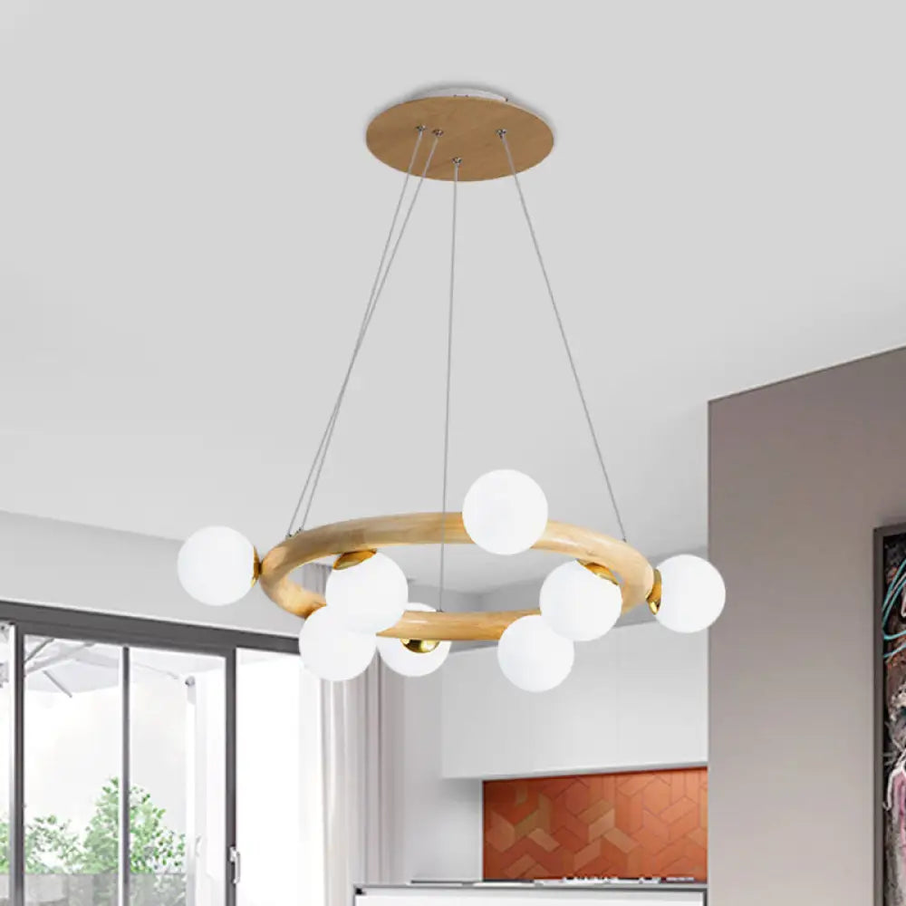 Chandeliers for High Ceilings to Fill Vertical SpaceChandeliers for High Ceilings to Fill Vertical SpaceOpal Matte Glass Chandelier with Wood Circle Arm, Nordic Design, 8 Bulbs, Beige Pendant Light Chandeliers for High Ceilings to Fill Vertical SpaceChandeliers for High Ceilings to Fill Vertical SpaceOpal Matte Glass Chandelier with Wood Circle Arm, Nordic Design, 8 Bulbs, Beige Pendant Light