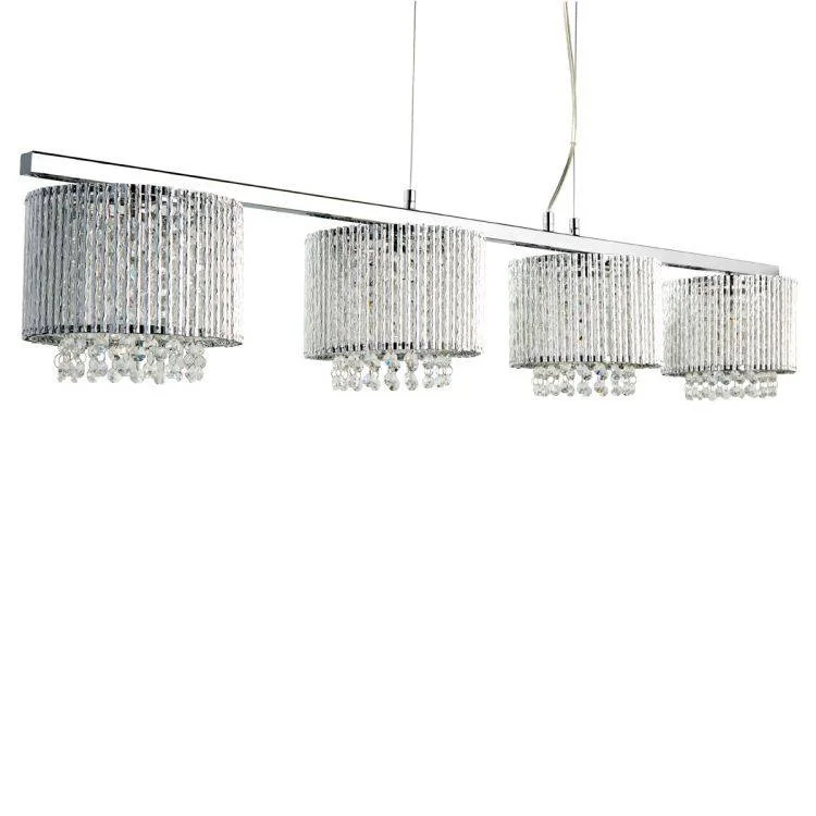 Mid - Century Modern Chandeliers for Vintage AppealMid - Century Modern Chandeliers for Vintage AppealSearchlight 4 Light Ceiling Bar Crystal Drops Trim Chrome Mid - Century Modern Chandeliers for Vintage AppealMid - Century Modern Chandeliers for Vintage AppealSearchlight 4 Light Ceiling Bar Crystal Drops Trim Chrome