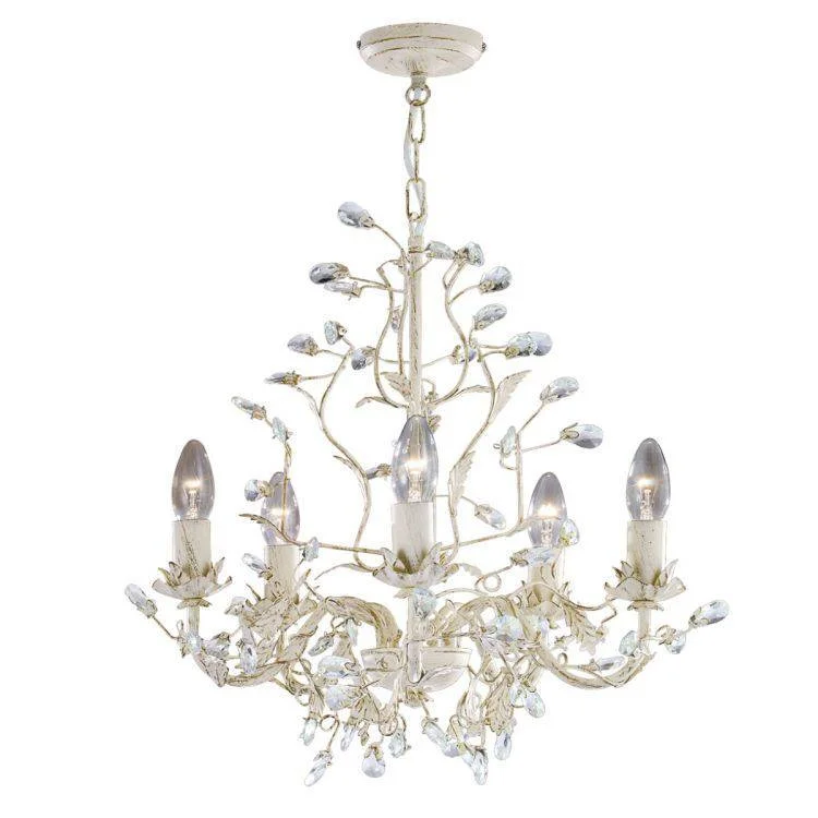 Chandeliers with Adjustable Arms for Directional LightingChandeliers with Adjustable Arms for Directional LightingSearchlight Almandite Cream Gold 5 Light Chandelier Crystal Chandeliers with Adjustable Arms for Directional LightingChandeliers with Adjustable Arms for Directional LightingSearchlight Almandite Cream Gold 5 Light Chandelier Crystal