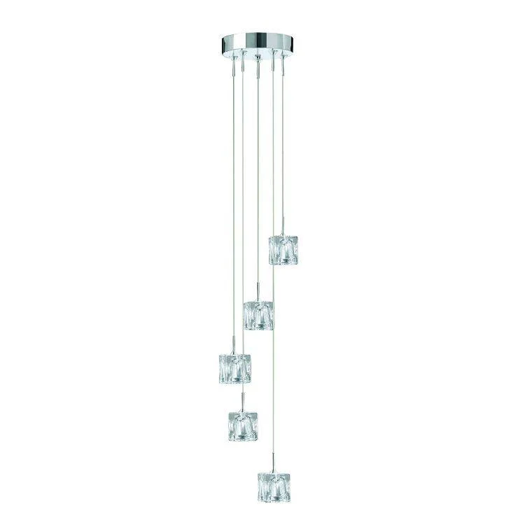 Chandeliers with Metal Frames in Gold FinishChandeliers with Metal Frames in Gold FinishSearchlight LED Ice Cube 5 Light Multi-Drop Shades Chrome Chandeliers with Metal Frames in Gold FinishChandeliers with Metal Frames in Gold FinishSearchlight LED Ice Cube 5 Light Multi-Drop Shades Chrome